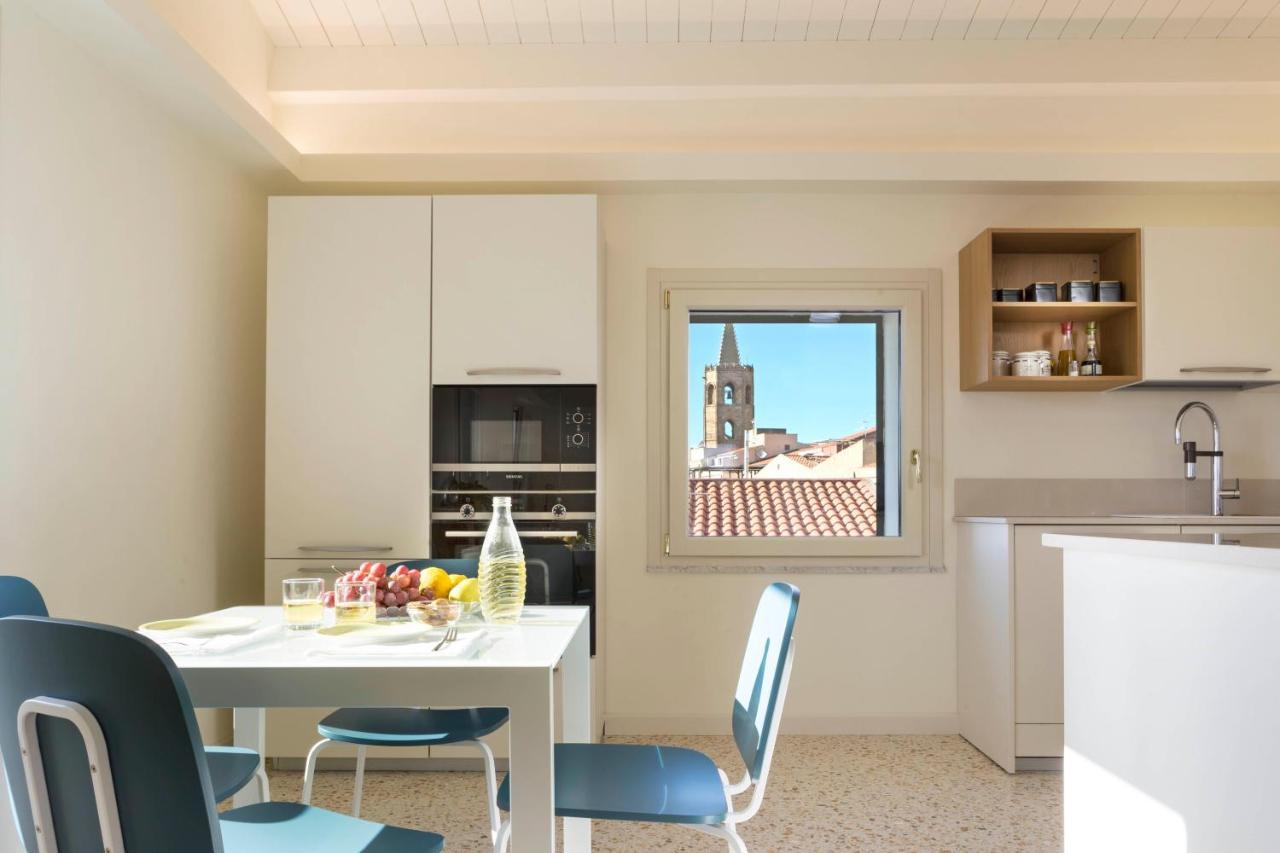 Centro Storico, Appartamento Esclusivo, 4' Piano Senza Ascensore Alghero Bagian luar foto
