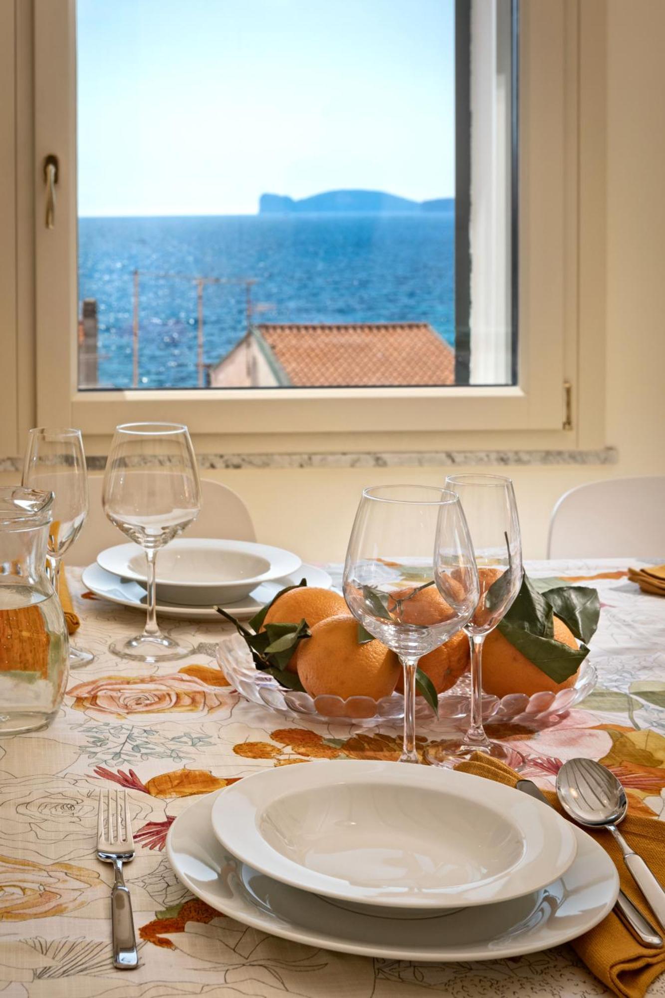 Centro Storico, Appartamento Esclusivo, 4' Piano Senza Ascensore Alghero Bagian luar foto